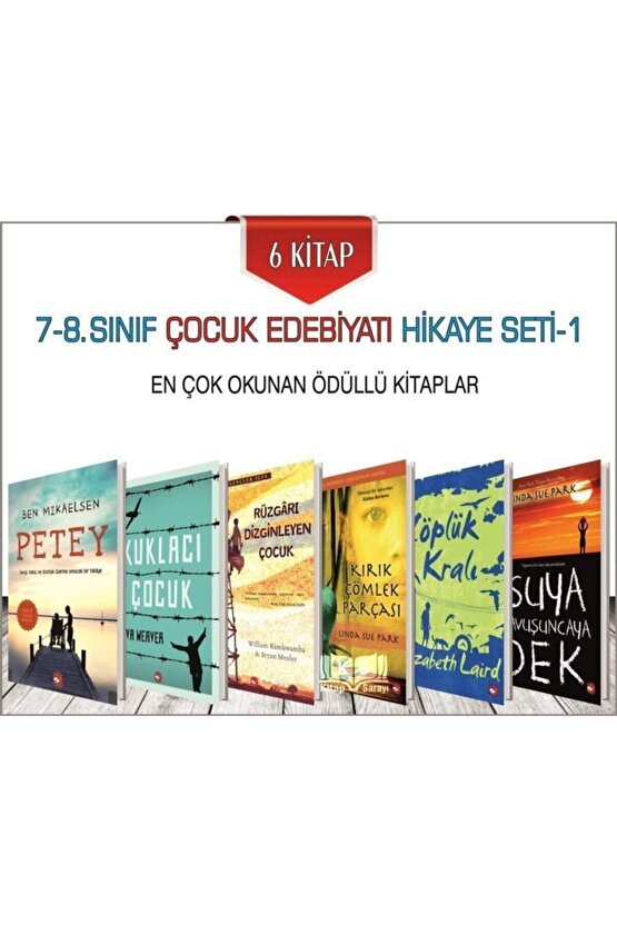 7-8.sınıf Çocuk Edebiyatı Hikaye Seti 1 6 Kitap -