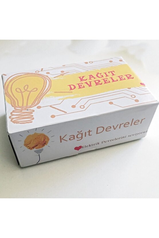 Kağıt Devreler Stem Kodlama Robotik Dıy Kit Kendin Yap