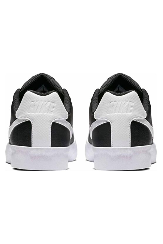 A. C. Court Royal Leather Sneakers In Black Hakiki Deri Siyah Spor Ayakkabı