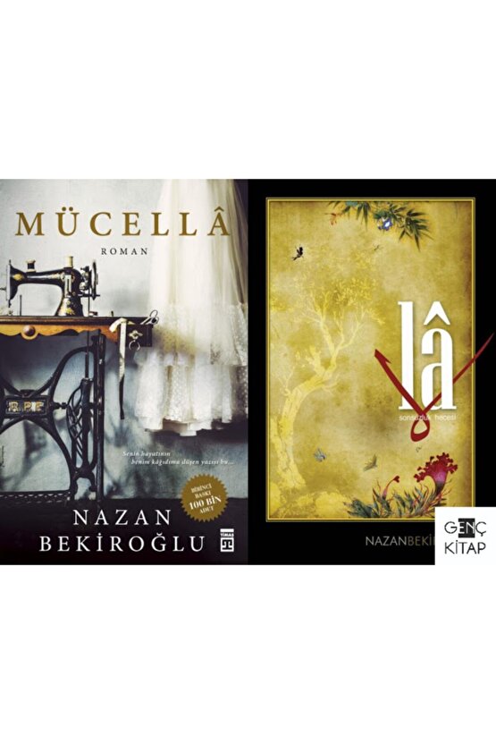 Nazan Bekiroğlu 2 Kitap Set Mücella - La Sonsuzluk Hecesi