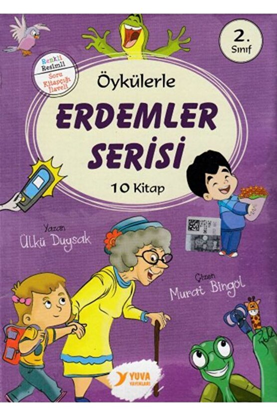 Öykülerle Erdemler Serisi 2. Sınıf 10 Kitap