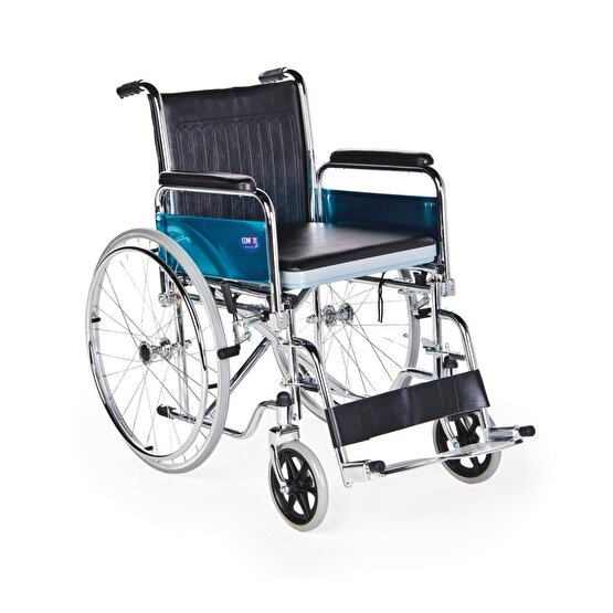 Lazımlıklı Manuel Tekerlekli Sandalye