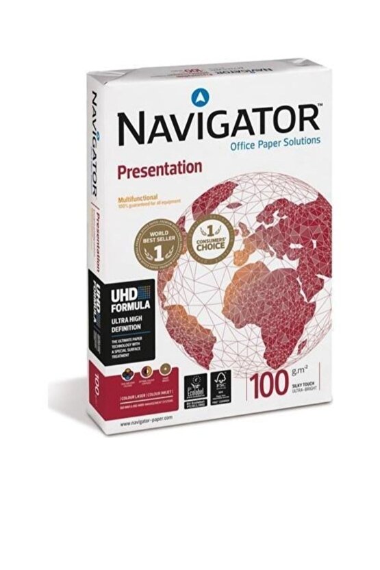 Navigator A4 Beyaz Fotokopi Kağıdı 100 Gr 1 Paket (500 Sayfa)