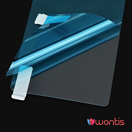 Wontis Realme C25 Gerçek A+ Kırılmayan Nano Cam + Dijital Ekran Temizleme Seti