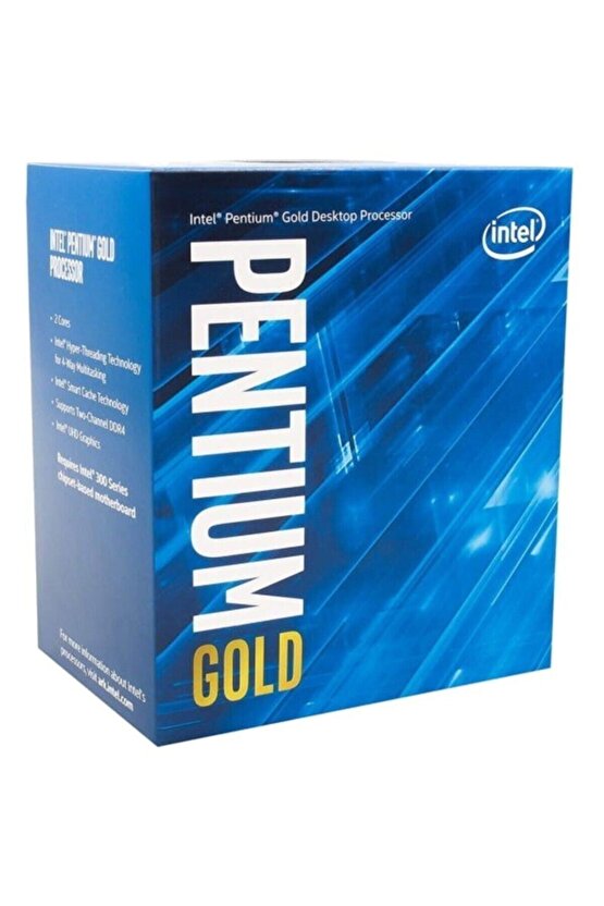 Comet Lake Pentium G6400 1200pin Fanlı (box)
