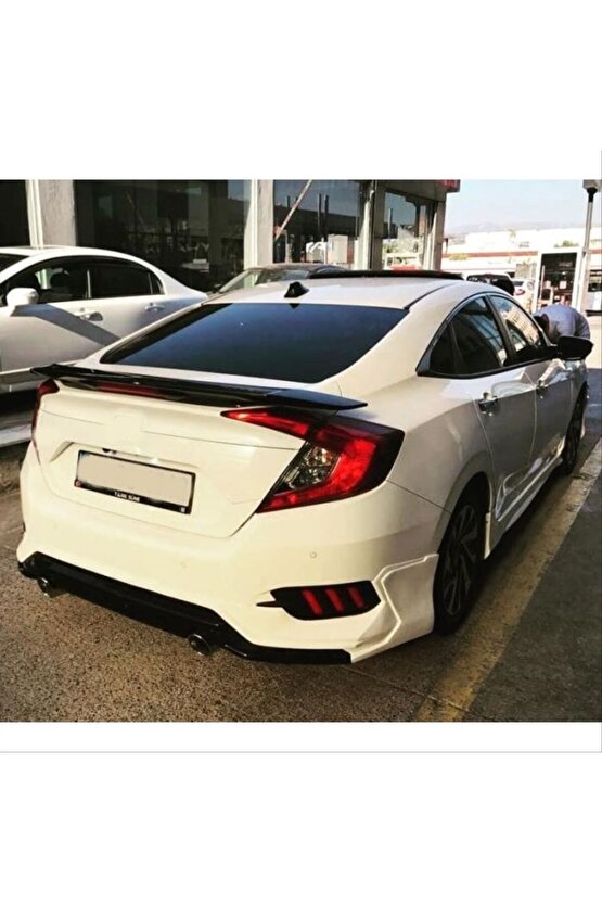 Honda Civic Fc5 Uyumlu Turbo Arka Tampon Eki 2016