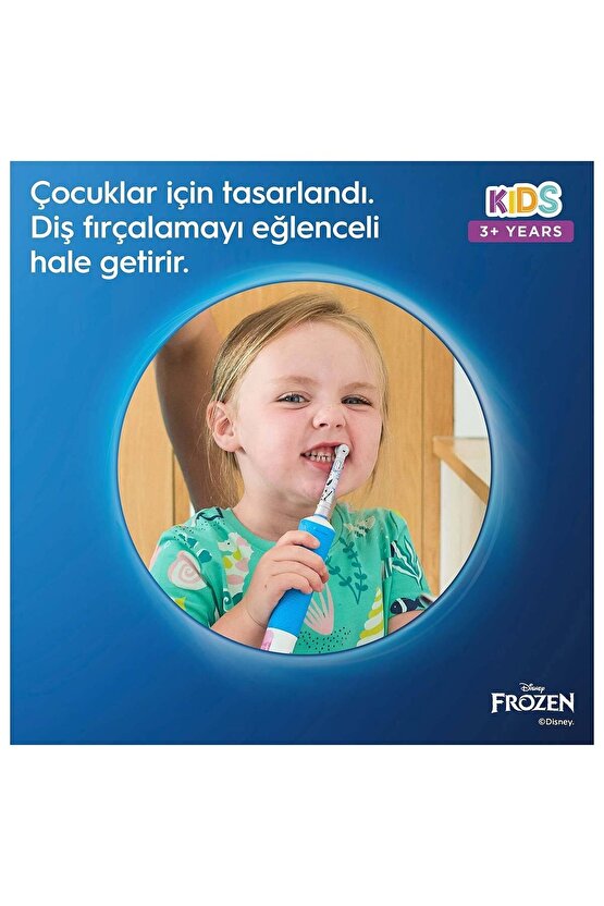 Frozen Çocuklar Için 2 Li Diş Fırçası Yedek Başlığı