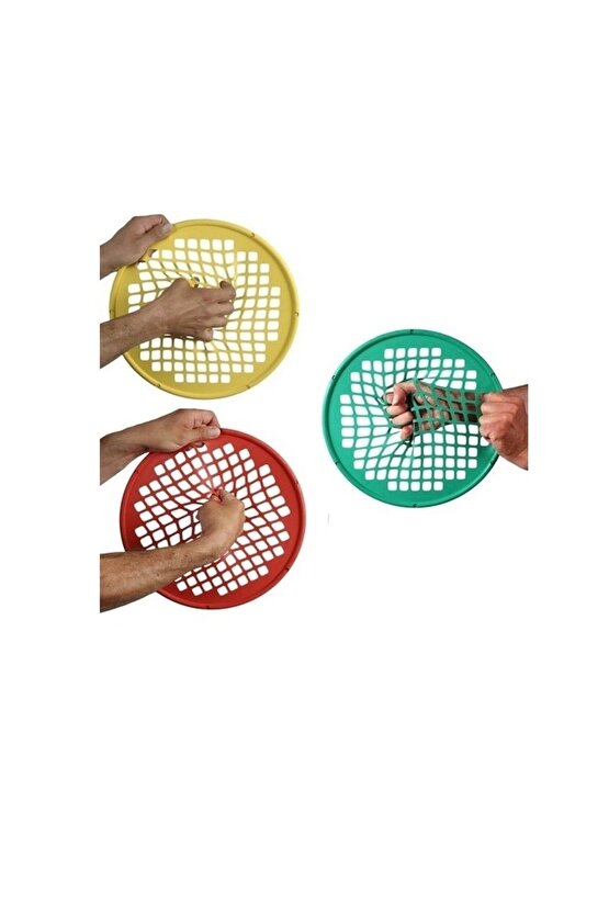 Powerweb El -parmak Egzersiz Çemberi (sarı, Yeşil, Kırmızı)