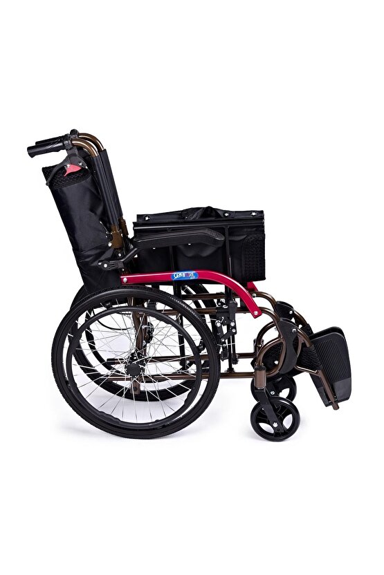 Gk863laj-20 Medikalbirlik Alüminyum Transfer Özellikli Tekerlekli Sandalye
