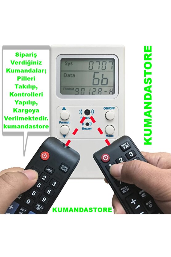 Kumandastore Rc 802v Fmr1 50 - 55 Androıd Tv Sesli Kontrol Akıllı Lcd-led Tv Kumanda