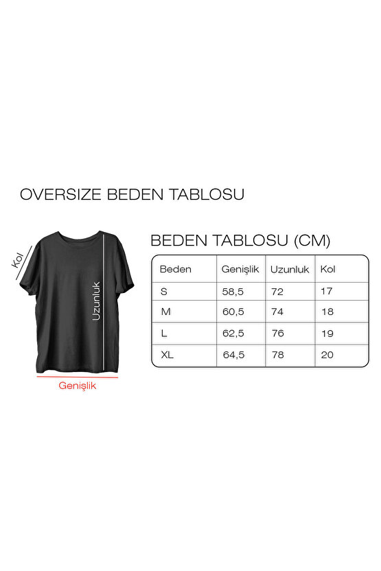 %100 Pamuk Siyah Unisex Oversize Kısa Kollu T-Shirt | Game Start