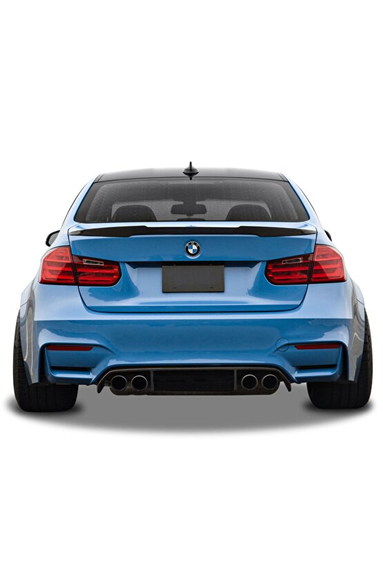 Bmw F30 Bagaj Üstü Spoiler F80 M3 Yarasa Tip Pianoblack Boyalı