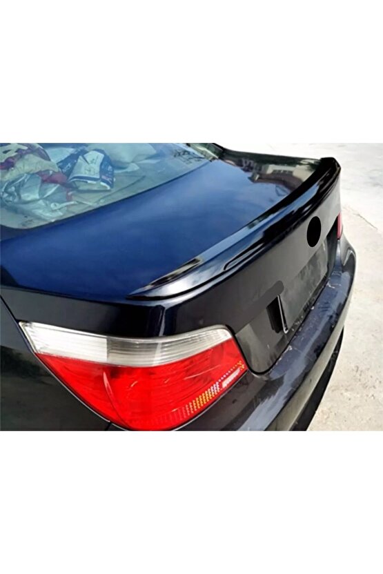 Bmw E60 M5 Bagaj Üstü Spoiler Siyah Boyalı Plastik Boyalı 2003  2009