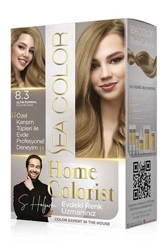 Homecolorist 8.3 Altın Kumral Saç Boyası