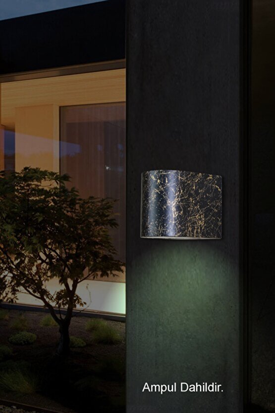 Yeşil Işık Led Iç - Dış Mekan Dekoratif Modern Lüks Aplik