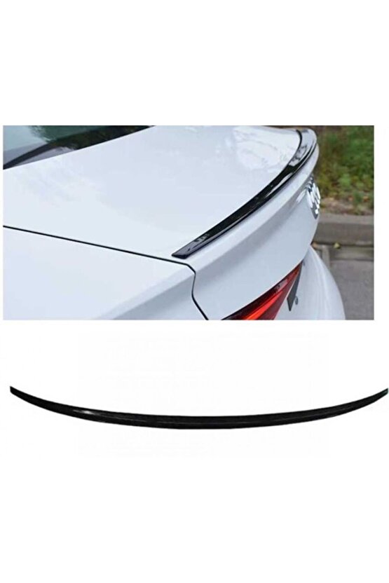 Audi A3 Sedan Bagaj Üstü Spoiler Siyah Boyalı 2013 S3 Model