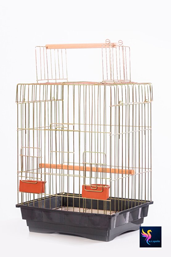Papağan Kafesi ,üstü Açılır Büyük Boy Kuş Kafesi 40x40x60