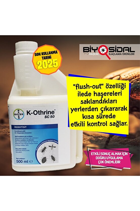 K-OTHRİNE SC 50 500 ml