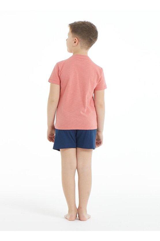 Blackspade Erkek Çocuk Pijama Takımı 30840 - Kırmızı NX7382