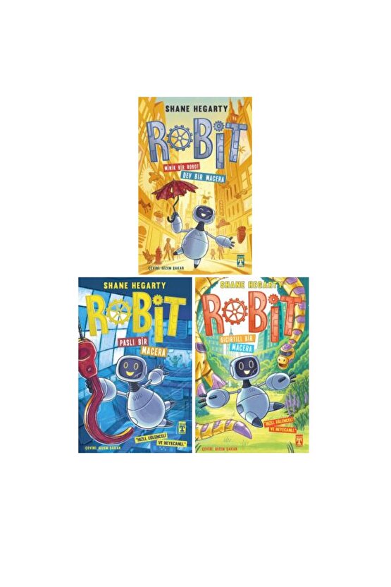 Robit serisi 3 kitap set  ORJİNALKİTAP - Shane Hegarty  OLGU KİTABEVİ