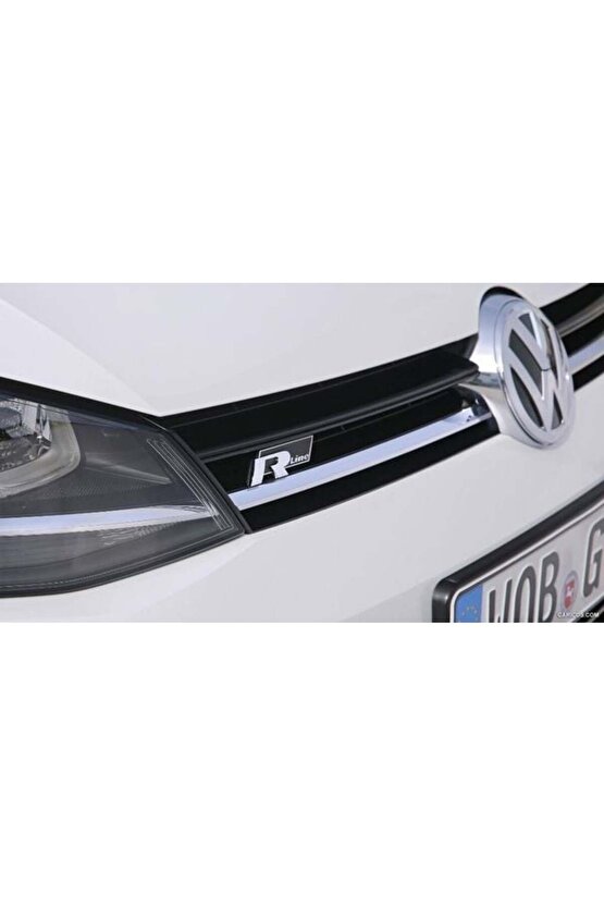 Vw Golf 7 Mk7 Rline Ön Panjur Izgara Krom Şeritli 2012