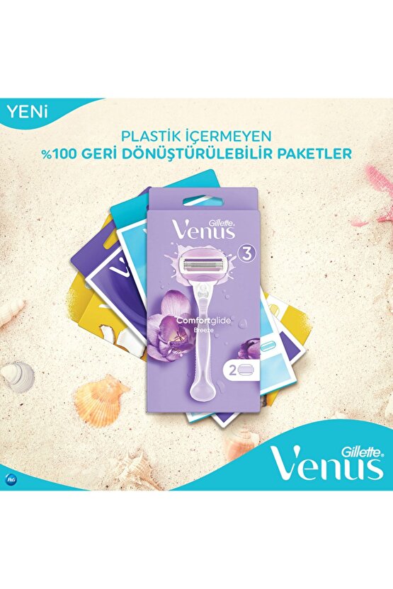 Kadın Venus Comfortglide Olay Yedek Tıraş Bıçaklağı 2’li