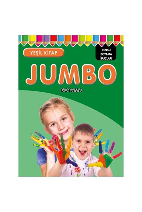 Jumbo Boyama - Yeşil Kitap kitabı - Parıltı Yayınları