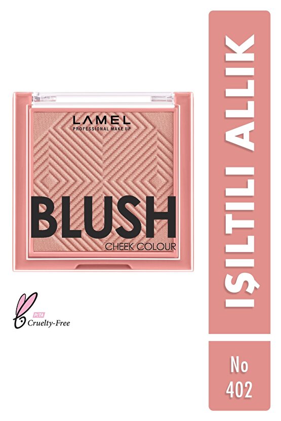 Lamel Işıltılı Allık Blush Cheek Colour No 402