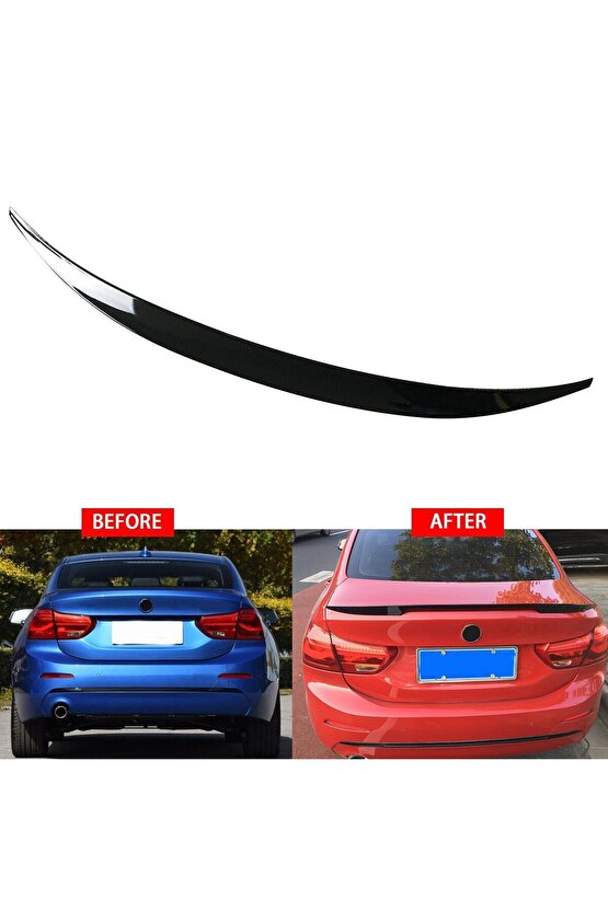 Bmw F52 Bagaj Üstü Spoiler Pianoblack Boyalı 1 Serisi Sedan 2017