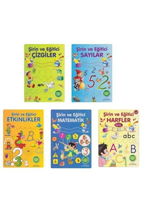 Parıltı Okul Öncesi Eğitim Seti 5 Kitap Set