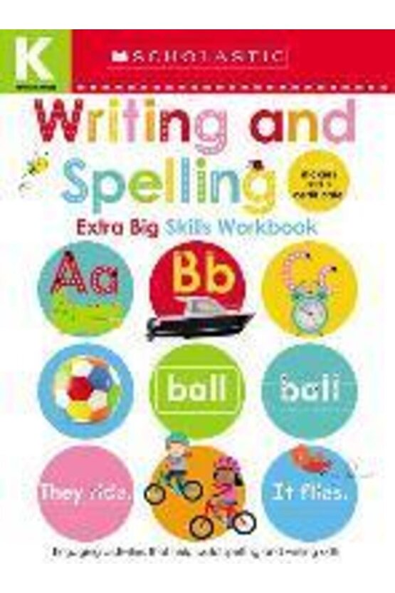 Kindergarten Extra Big Skills Workbook: Writing and Spelling | +6 Yaş Çocuk İngilizce Eğitim Kitabı