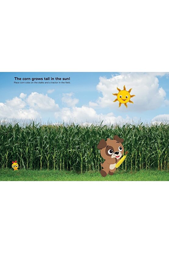 Baby Einstein: Sticker Book- On the Farm! | Çıkartmalı İngilizce Çocuk Kitabı