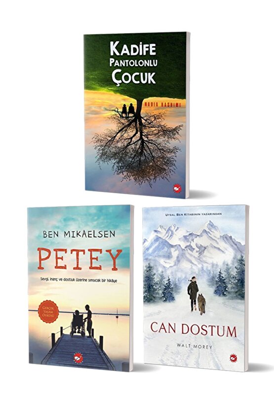 Kadife Pantolonlu Çocuk - Petey - Can Dostum - Beyaz Balina Yayınları Set