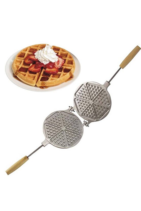 Döküm Waffle Tatlı Kalıbı