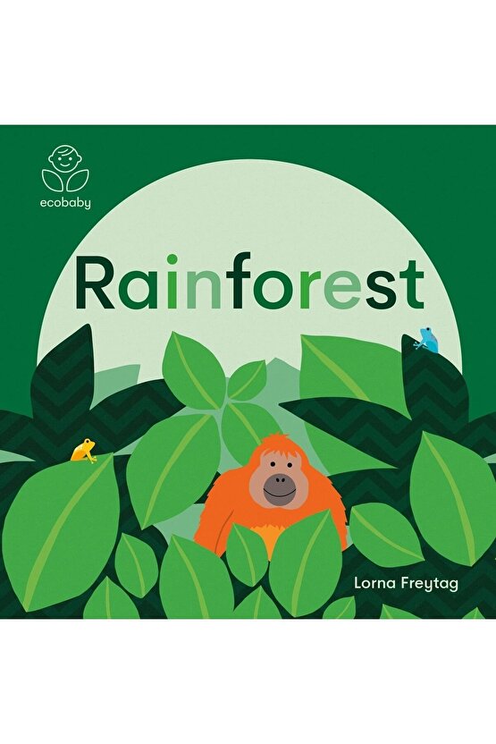 Eco Baby: Rainforest | 0-3 Yaş Çocuk Resimli İngilizce Kitap