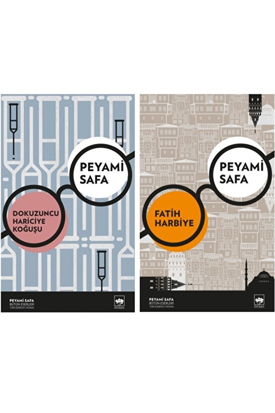 Fatih Harbiye - Dokuzuncu Hariciye Koğuşu  2 Kitap Set - Peyami Safa