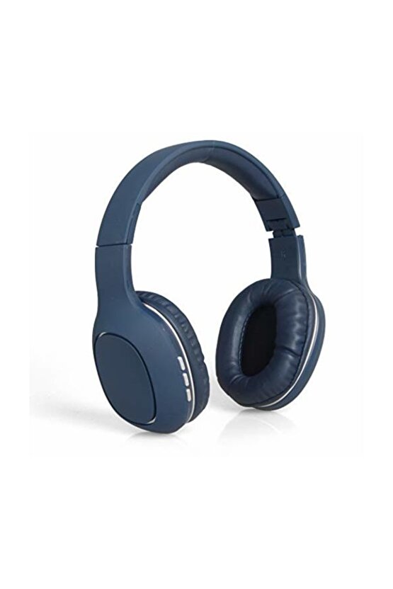 Bluetooth Kulaklık Kablosuz  Mikrofonlu Sdaux Petrol Mavisi Sy-bt1608