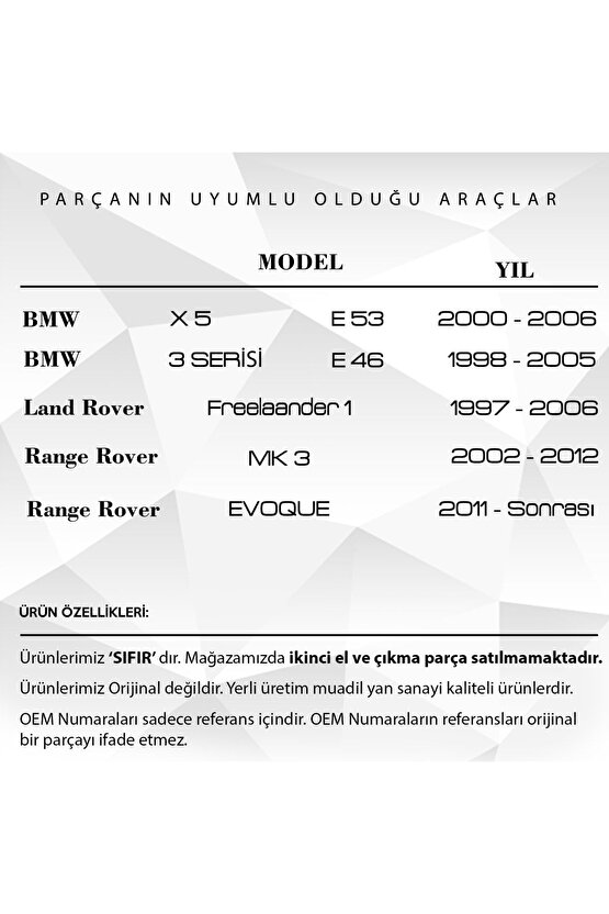 Cherokee,range Rover, Mini Cooper ,bmw 3 Serisi X5 Için Ayna Motor Dişlisi (3 LÜ SET)