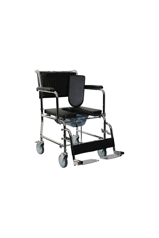 G-125a Banyo Tuvalet Tekerlekli Sandalye  Commode Wheelchair