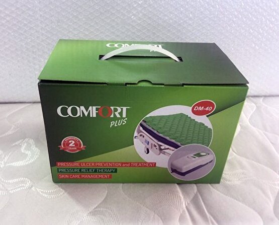 Comfort Plus Dm-40 Havalı Yatak Yeşil Şilteli