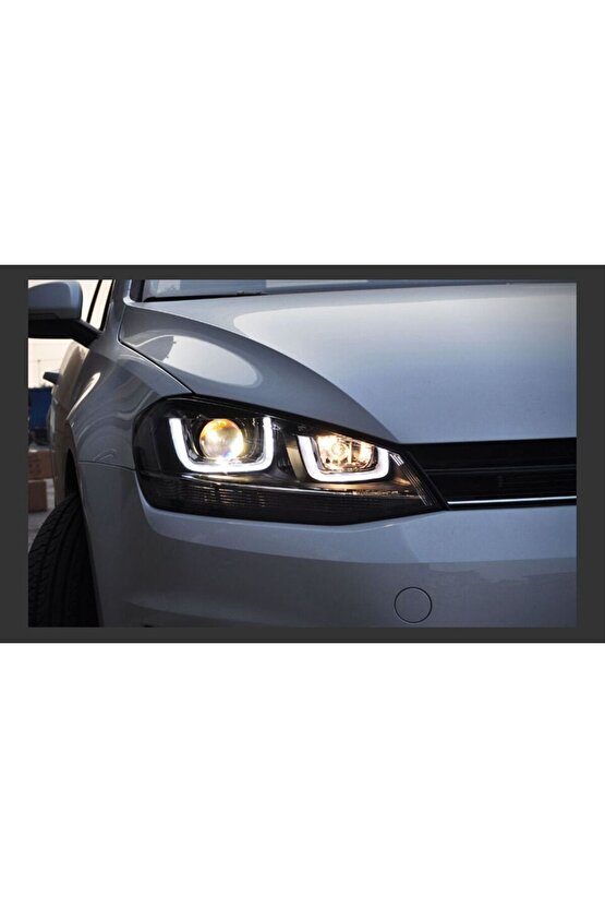 Vw Golf 7 Ön Far Bi-xenon 2012  2016 R Krom Full Led