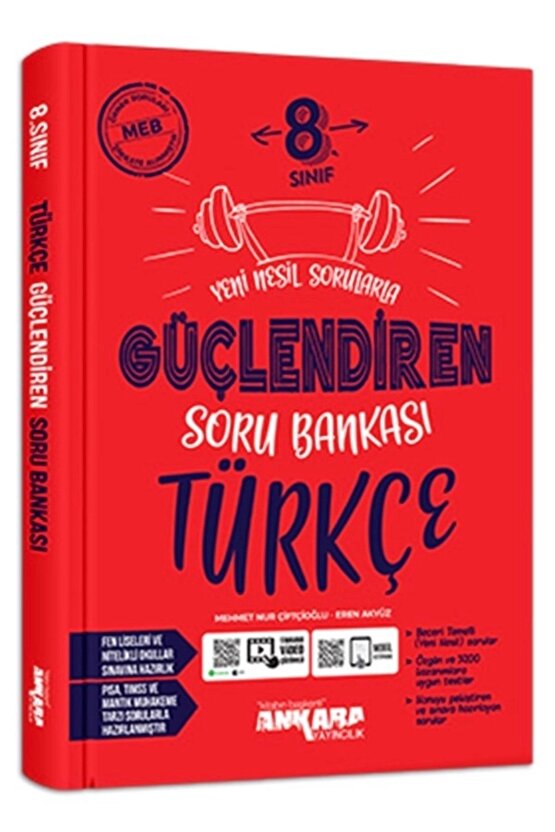 8. Sınıf Fen Bilimleri Güçlendiren Soru Bankası & 8. Sınıf Türkçe Güçlendiren Soru Bankası