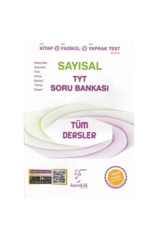 Tyt Sayısal Tüm Dersler Soru Bankası