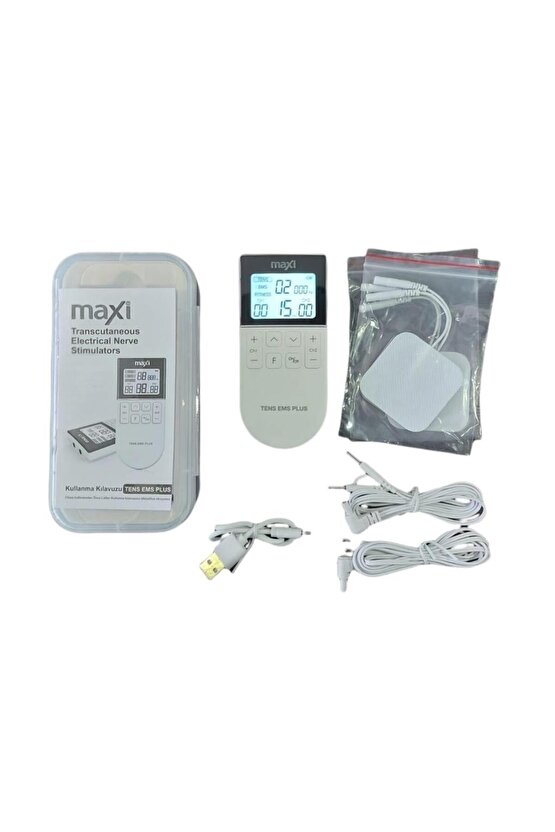 Maxi Şarjlı Tens Ems Plus Cihazı 4 Elektrot