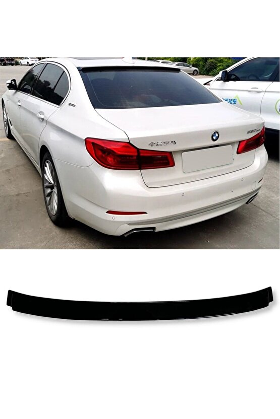 Bmw G30 Cam Üstü Spoiler Siyah Boyalı Plastik 2017  2023