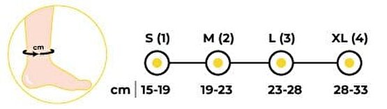 Elastik Destek Ayak Bilekliği SMALL