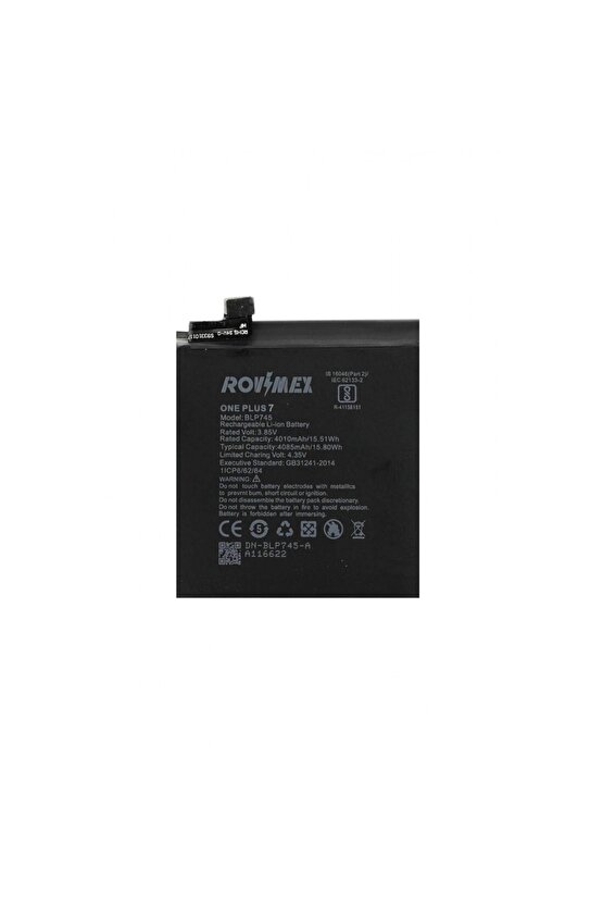 Oneplus 7 Rovimex Batarya Pil