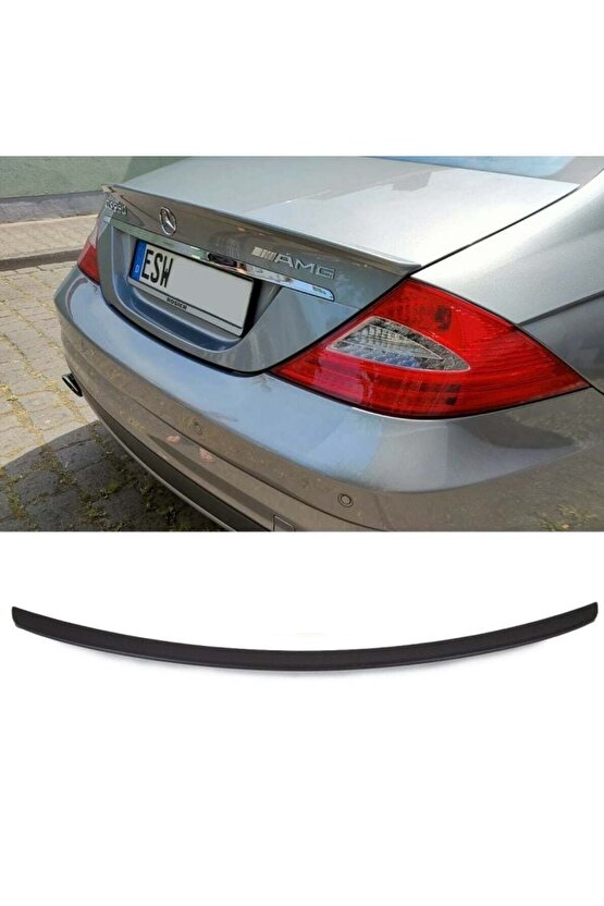 Mercedes w219 bagaj üstü spoiler pianoblack boyalı