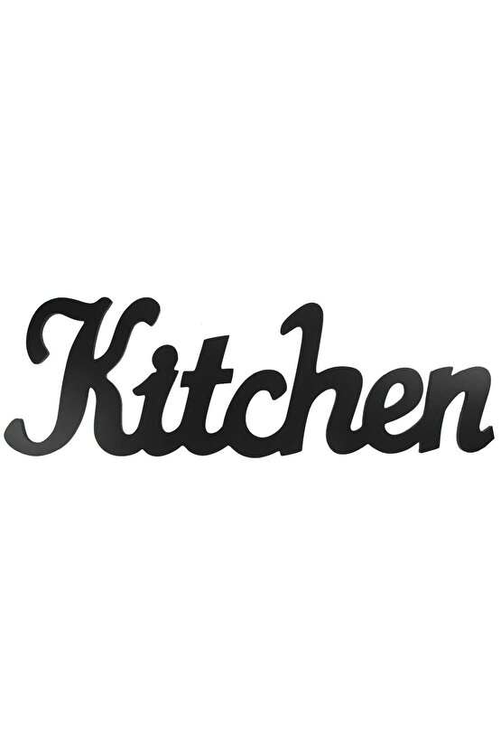 Kitchen Yazı Mutfak Duvar Süsü Seti 3 mm.