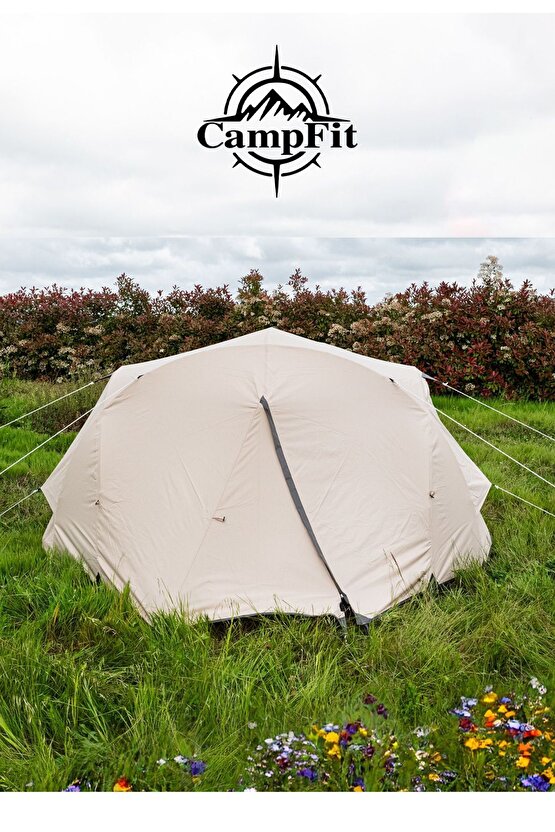 Campfit 2-3 Kişilik Outdoor 4 Mevsim Dayanıklı Kamp Çadırı